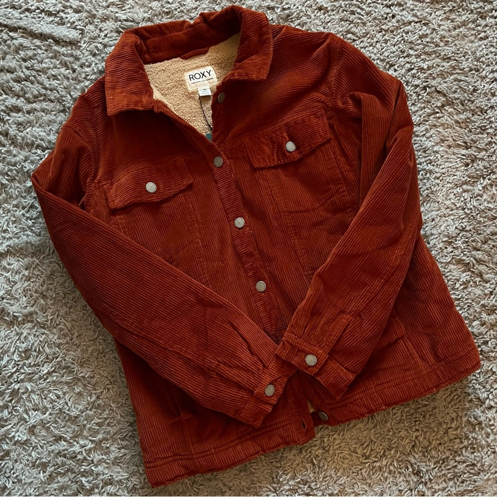 Roxy Corduroy Sherpa Jacket
